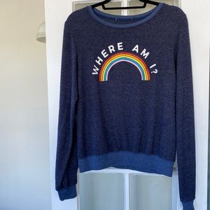 Wildfox ‘Where Am I’ Sweatshirt, Size S